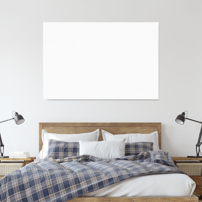 Stretched Canvas Print (Insitu(Bedroom))