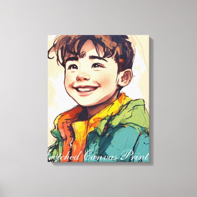 Stretched Canvas Print (Front)