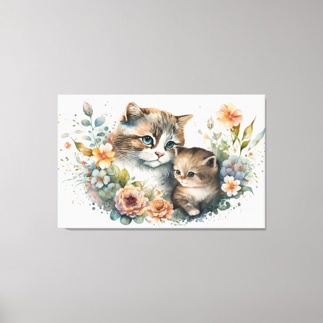 Stretched Canvas Print (Front)