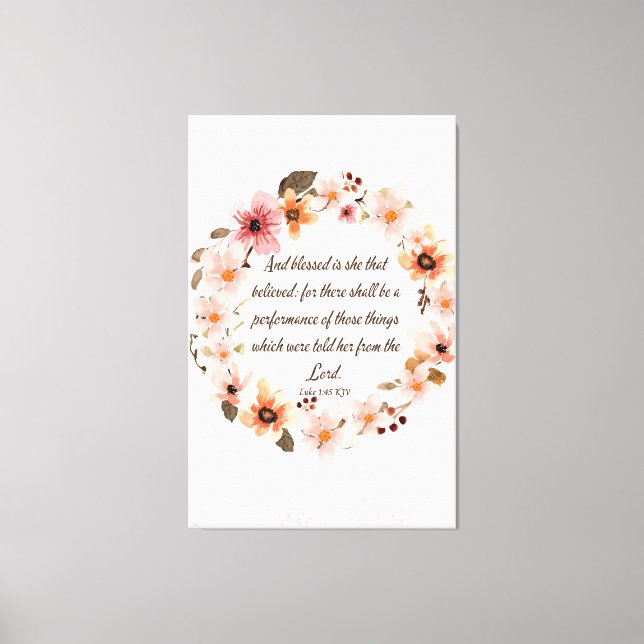 Stretched Canvas Print (Front)