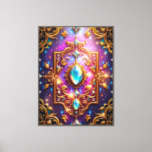 Stretched Canvas Print (Front)