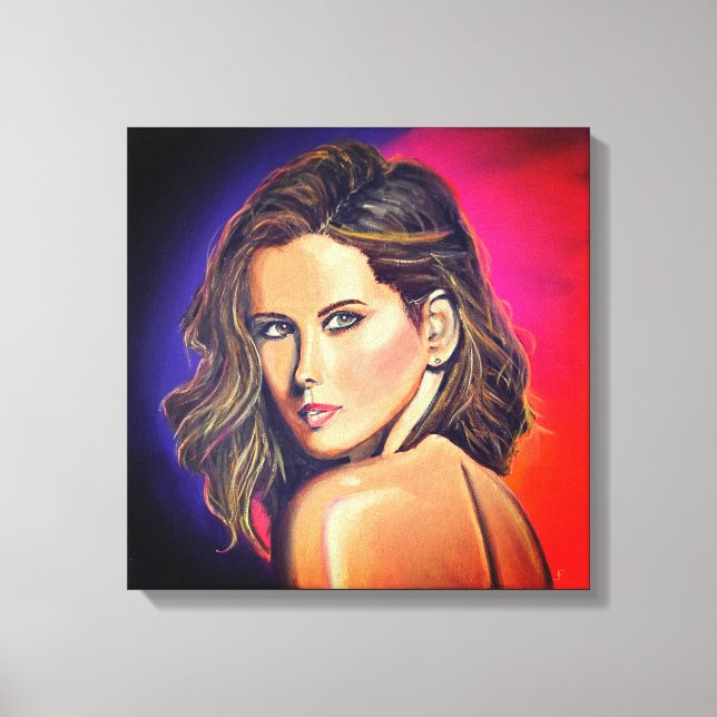 Stretched Canvas Print (Front)