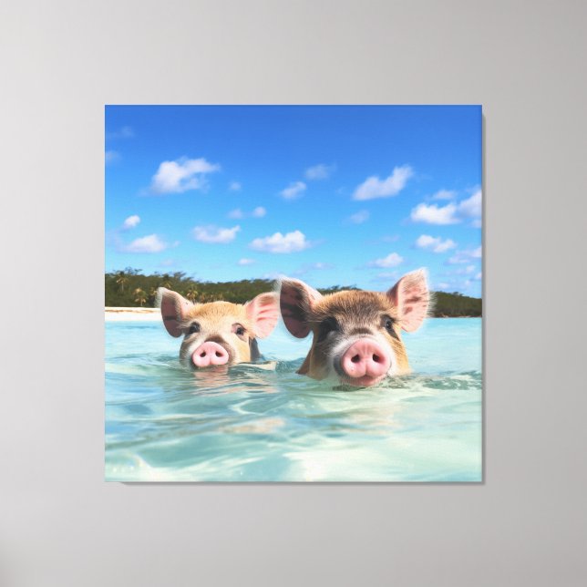 Stretched Canvas Print (Front)