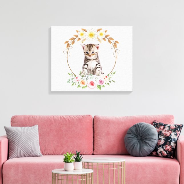 Stretched Canvas Print (Insitu(LivingRoom))