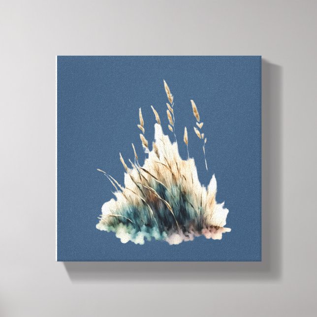 Stretched Canvas Print - Bushes (Front)