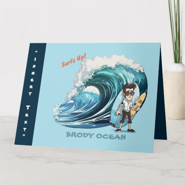 Stretched Canvas Print Card (Front)