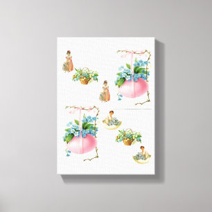 Stretched Canvas Print Easter Day