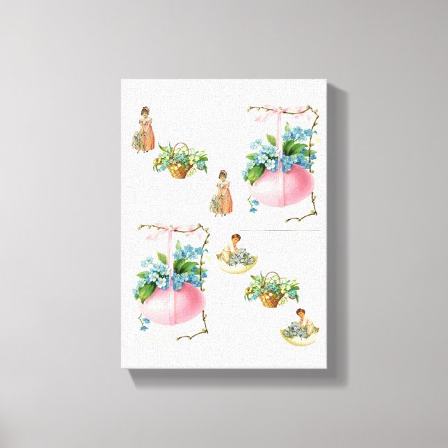 Stretched Canvas Print Easter Day (Front)