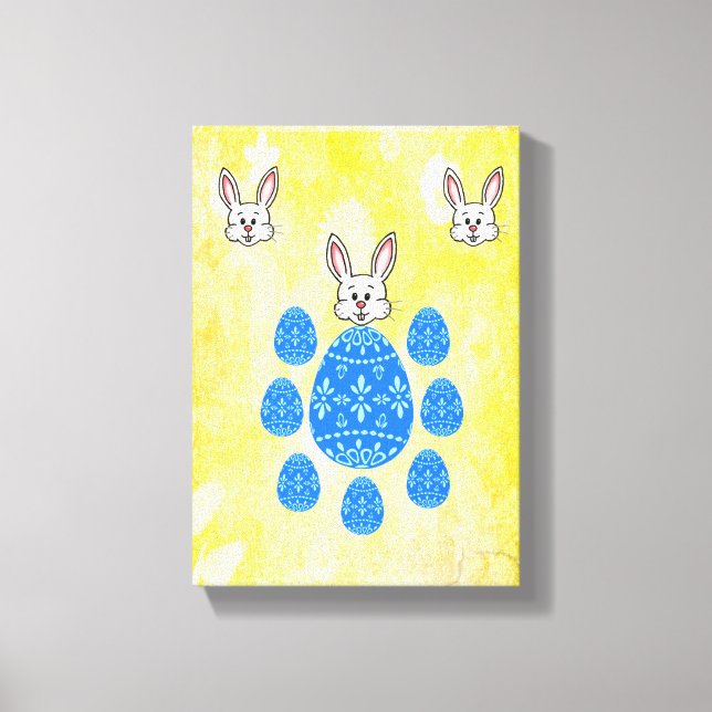 Stretched Canvas Print Easter Day (Front)