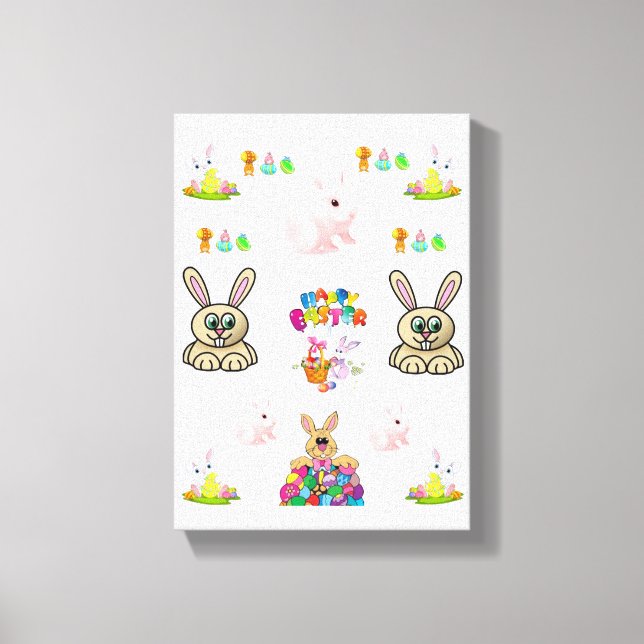 Stretched Canvas Print Easter Day (Front)