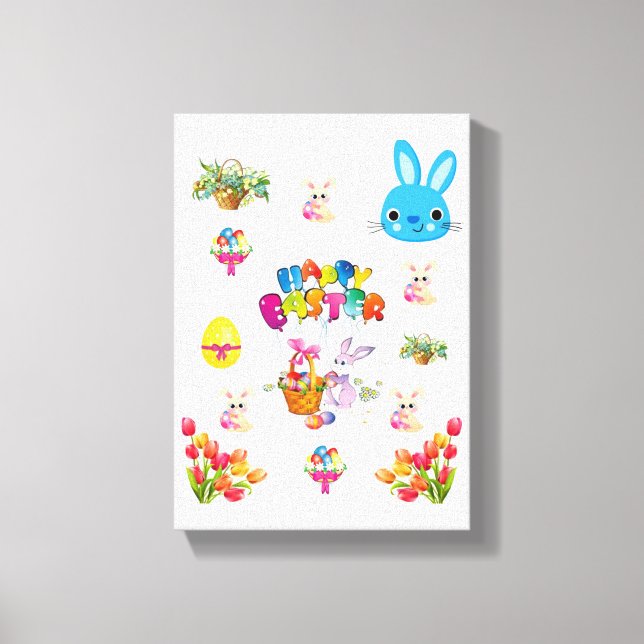 Stretched Canvas Print Easter Day (Front)