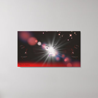 Stretched Canvas Print faces