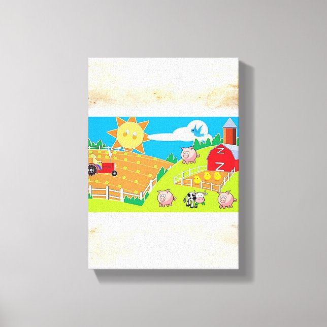 Stretched Canvas Print Father's Day Canvas (Front)