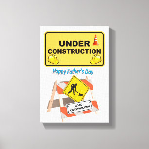 Stretched Canvas Print Father's Day Canvas