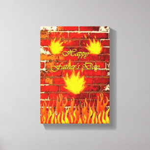 Stretched Canvas Print Father's Day Canvas