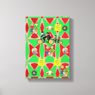 Stretched Canvas Print Father's Day Canvas