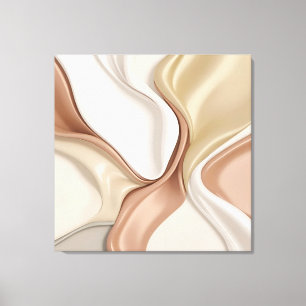 Stretched canvas print in stylish graphic