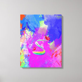 Stretched Canvas Print Lost roses