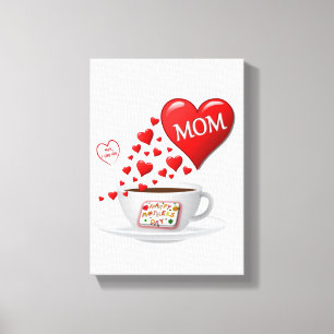 Stretched Canvas Print Mother's Day Canvas