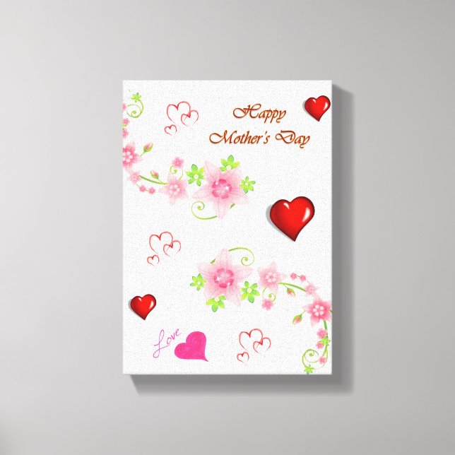 Stretched Canvas Print Mother's Day Canvas (Front)