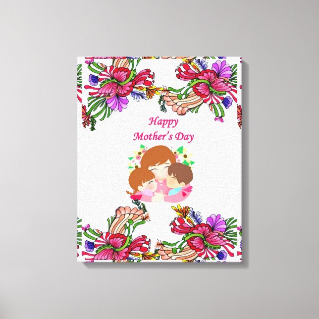 Stretched Canvas Print Mother's Day Canvas (Front)