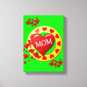 Stretched Canvas Print Mother's Day Canvas