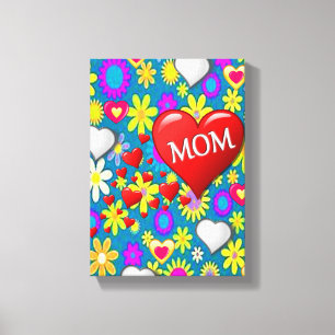 Stretched Canvas Print Mother's Day Canvas