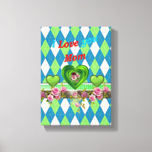 Stretched Canvas Print Mother's Day Canvas