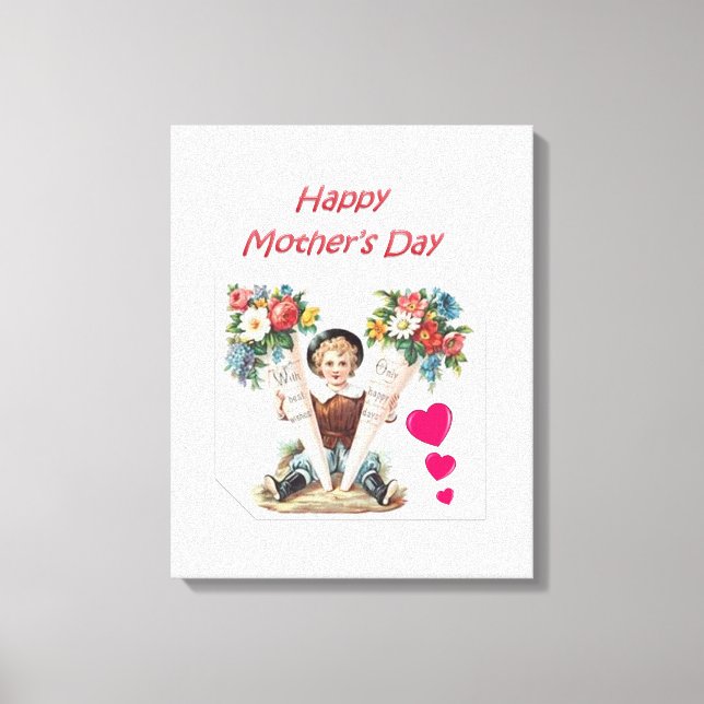 Stretched Canvas Print Mother's Day Canvas (Front)