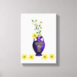 Stretched Canvas Print Mother's Day Floral