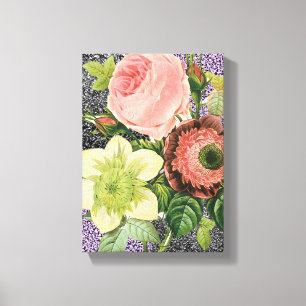 Stretched Canvas Print Mother's Day Floral