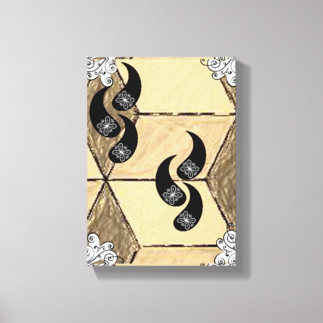 Stretched Canvas Print Mother's Day Floral (Front)