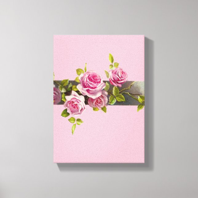 Stretched Canvas Print Mother's Day Floral (Front)