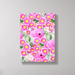 Stretched Canvas Print Mother's Day Floral