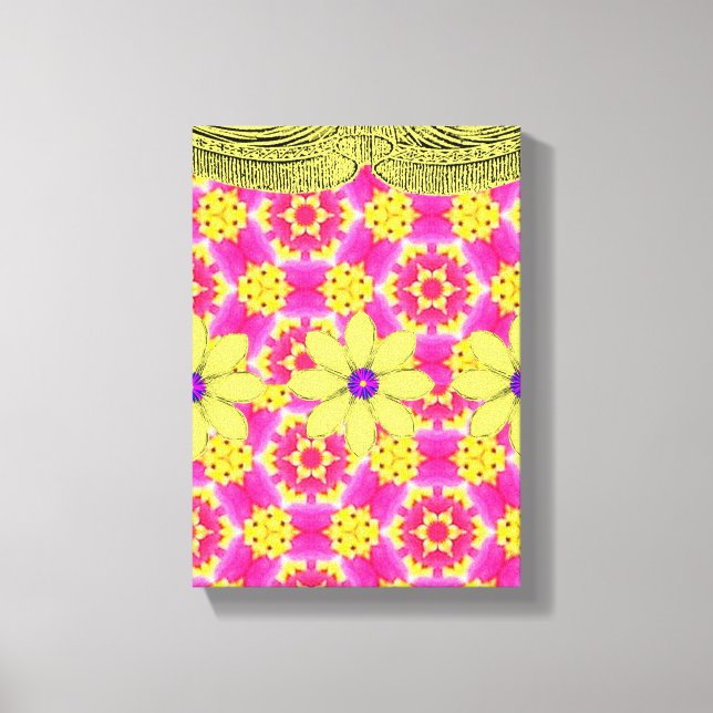 Stretched Canvas Print Mother's Day Floral (Front)