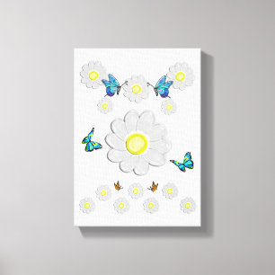 Stretched Canvas Print Mother's Day Floral