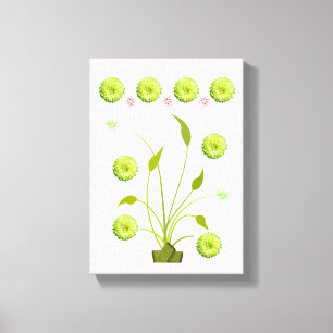 Stretched Canvas Print Mother's Day Floral