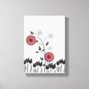 Stretched Canvas Print Mother's Day Floral