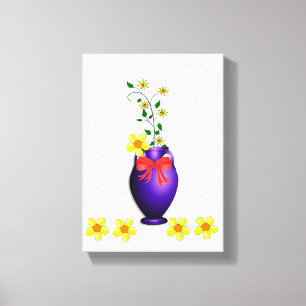 Stretched Canvas Print Mother's Day Floral