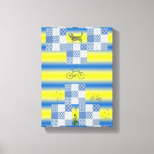 Stretched Canvas Print Mother's Day Floral