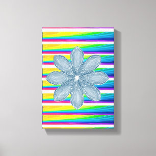 Stretched Canvas Print Mother's Day Floral