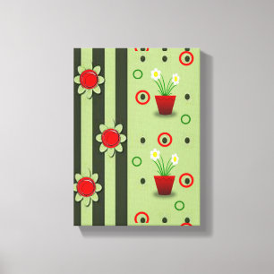 Stretched Canvas Print Mother's Day Floral