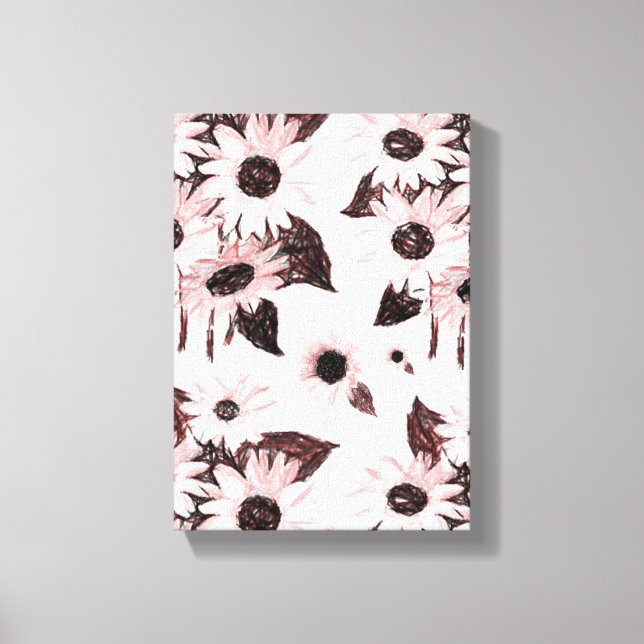 Stretched Canvas Print Mother's Day Floral (Front)