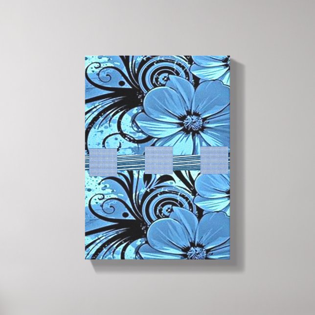 Stretched Canvas Print Mother's Day Floral (Front)