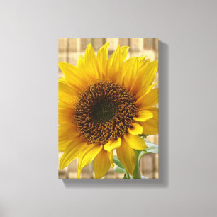 Stretched Canvas Print Mother's Day Sunflower