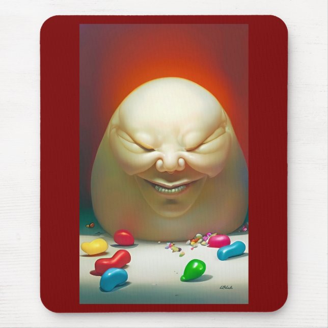 Stretched Canvas Print Mouse Pad (Front)