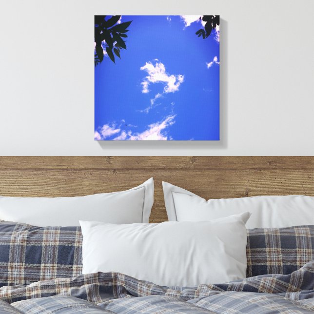 Stretched Canvas Print. Out in Nature Print (Insitu(Bedroom))