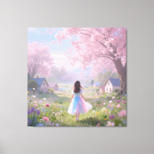 Stretched Canvas Print quiet Beauty