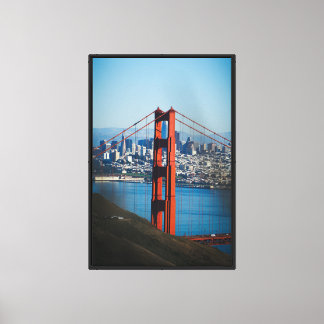 Stretched Canvas Print - San Francisco City