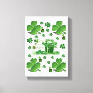 Stretched Canvas Print St. Patrick's Day
